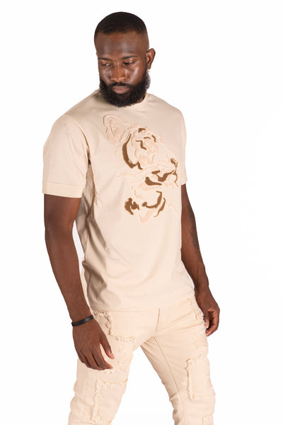 M358 Gabana Tiger Tee - Khaki