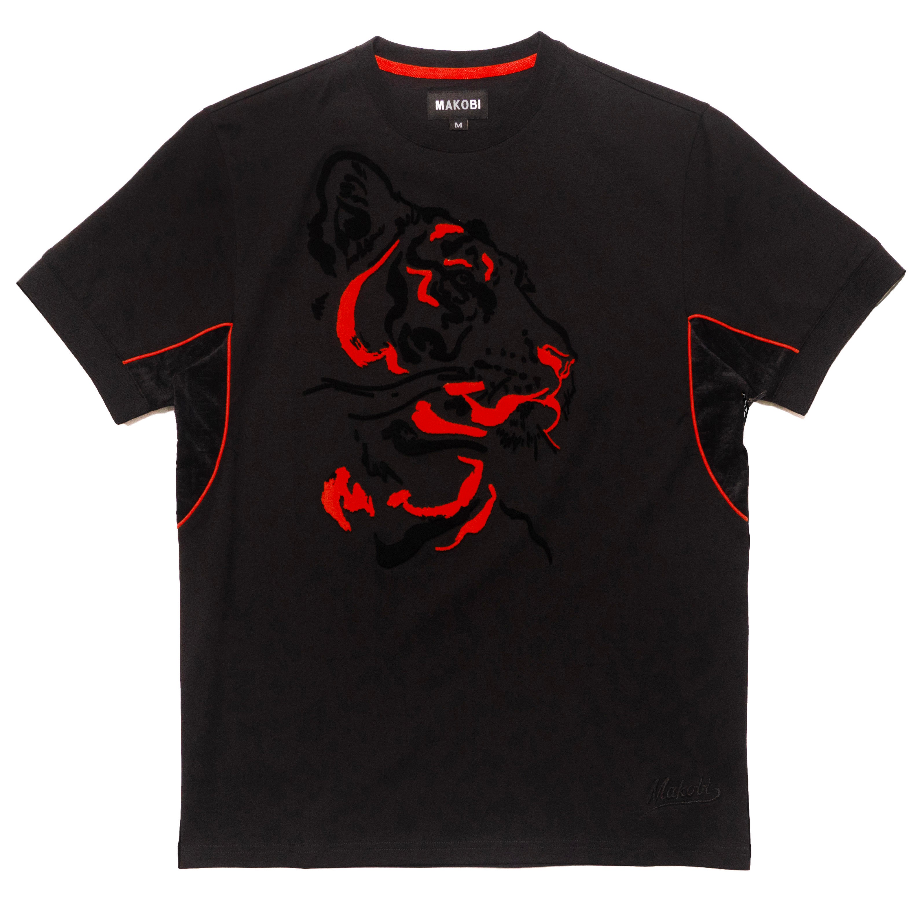 M358 Gabana Tiger Tee - Black