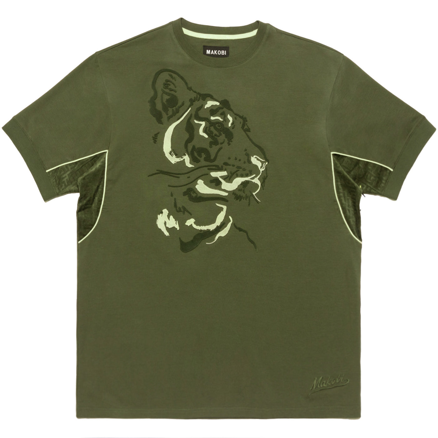 M358 Gabana Tiger Tee - Olive