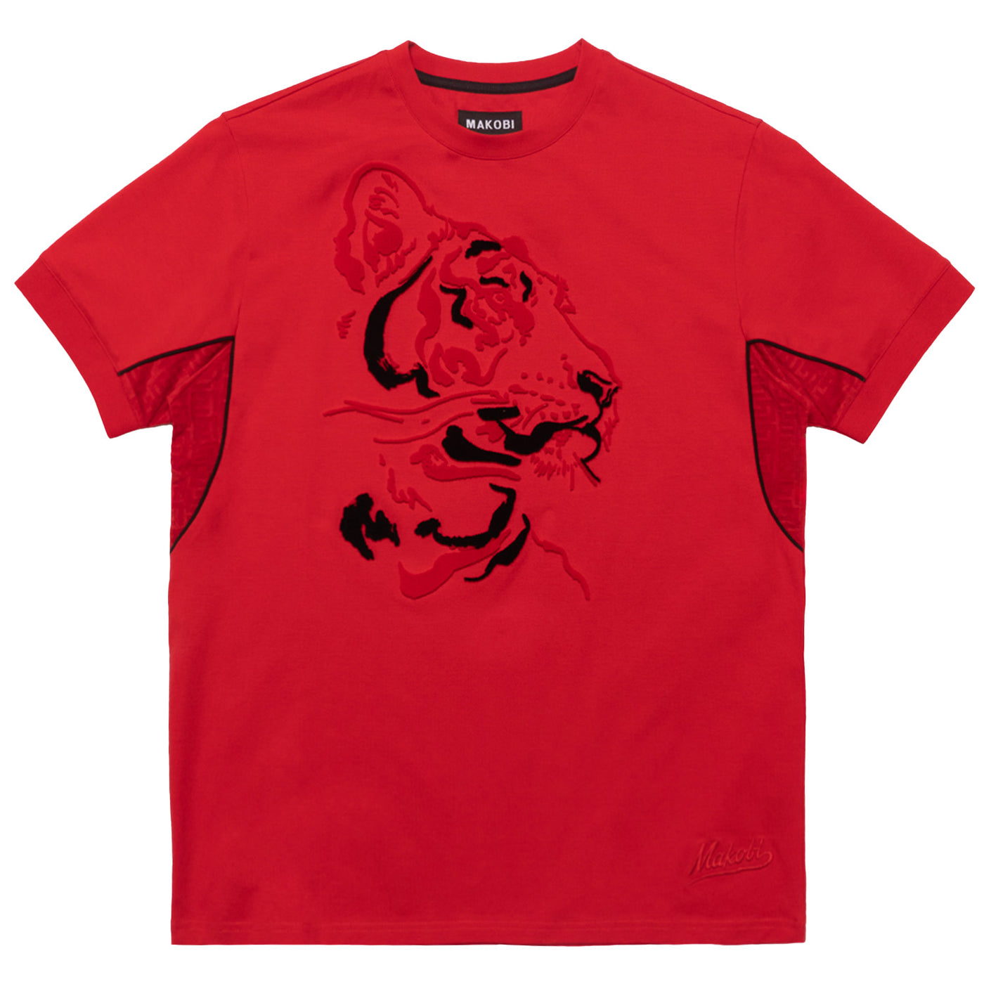 M358 Gabana Tiger Tee - Red