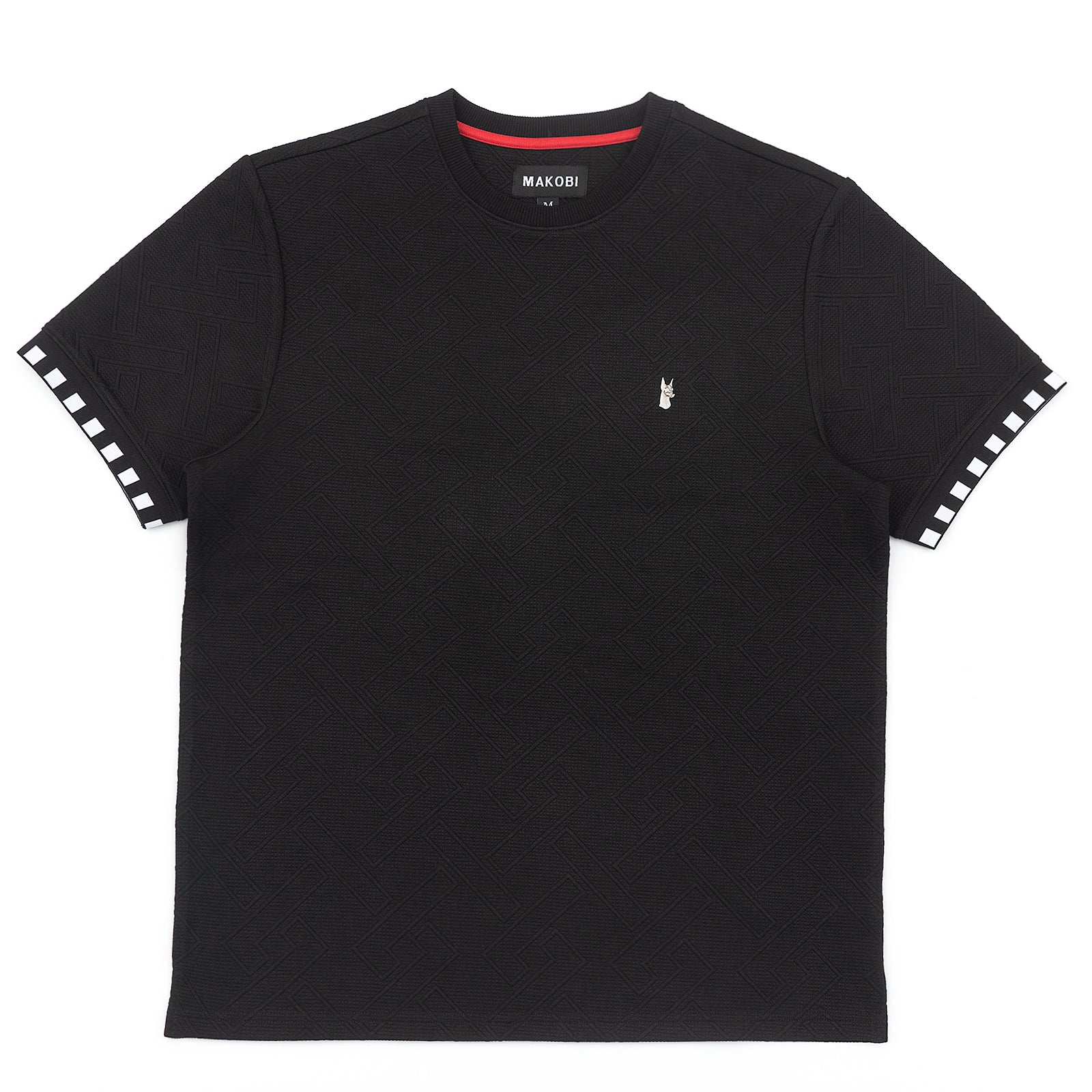 M363 Bianchi Jacquard Tee - Black