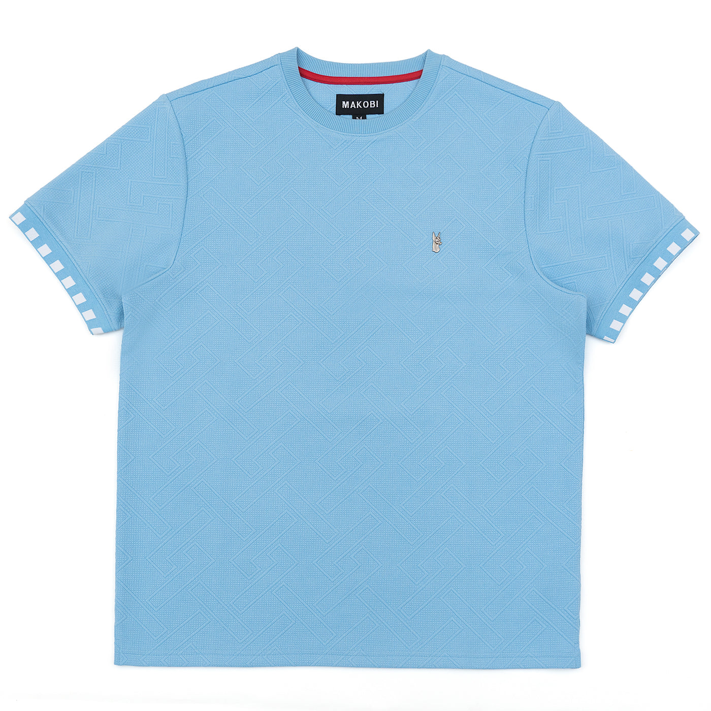 M363 Bianchi Jacquard Tee - Blue