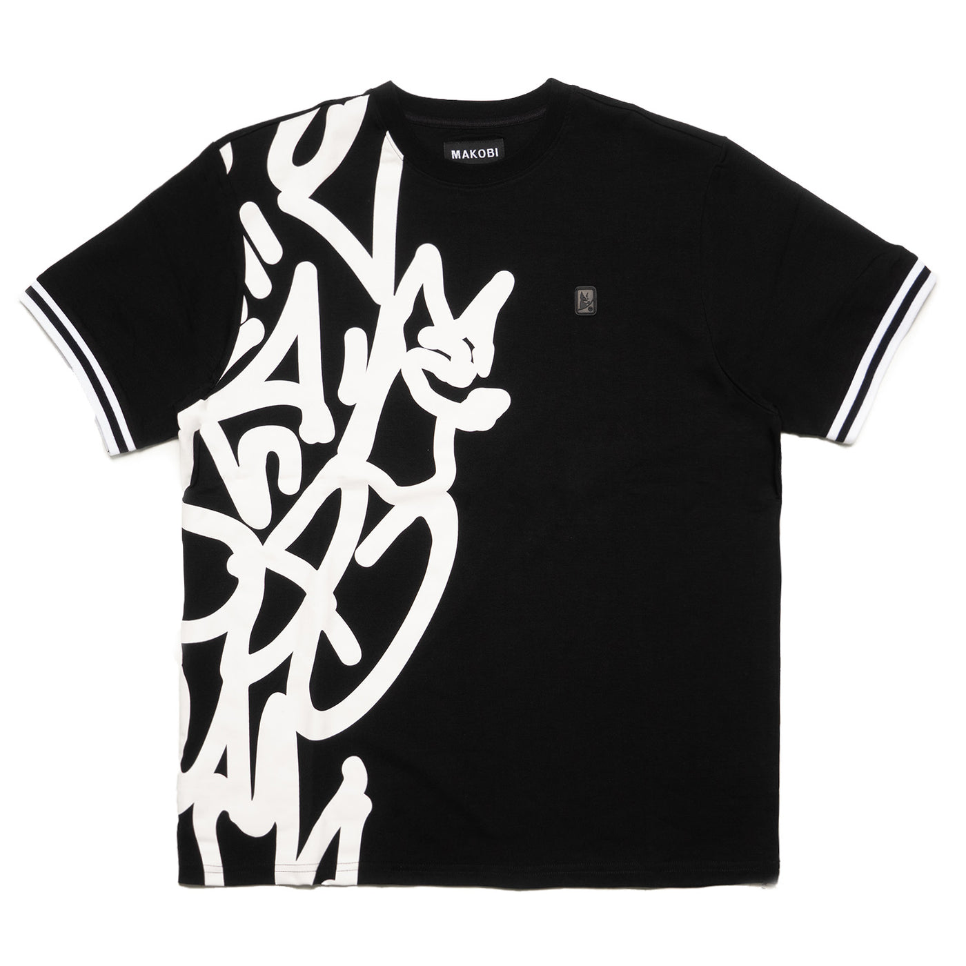 M371 Makobi Lorini Dobie Tee - Black