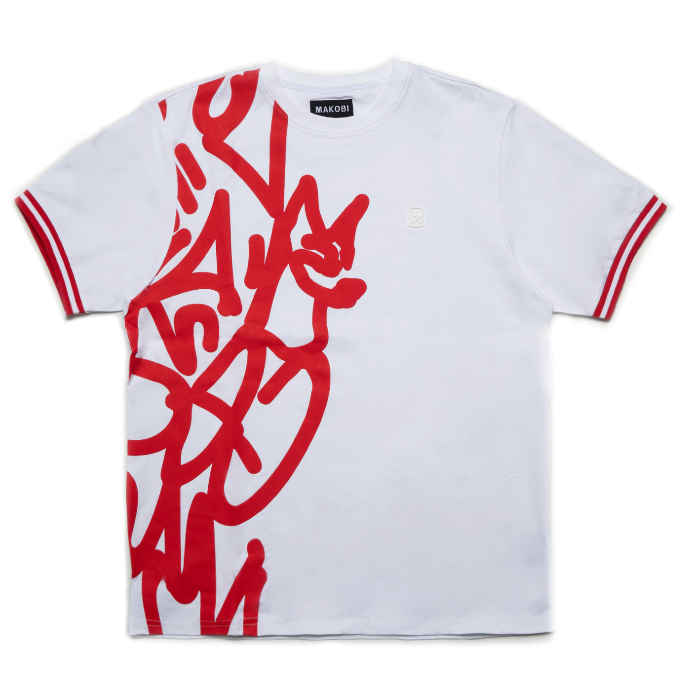 M371 Makobi Lorini Dobie Tee - Red