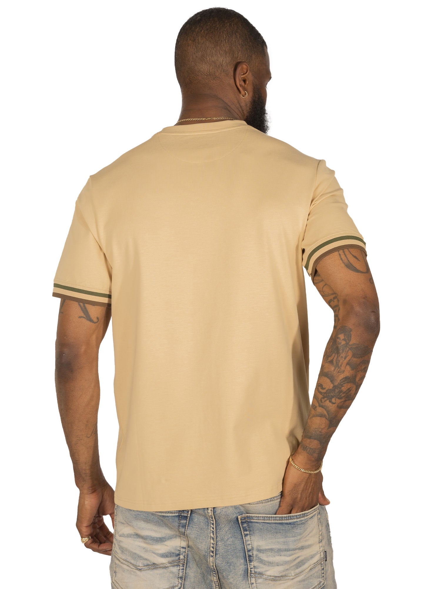 M376 Dober Chain Tee - Khaki