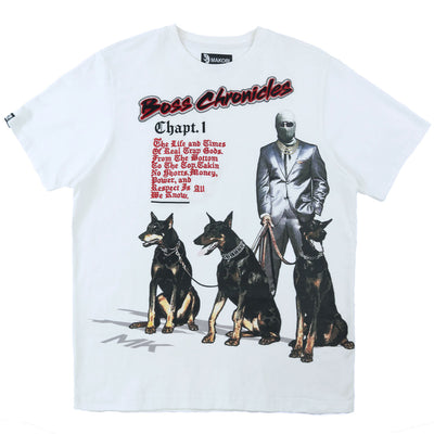 M378 Boss Chronicles Tee - White