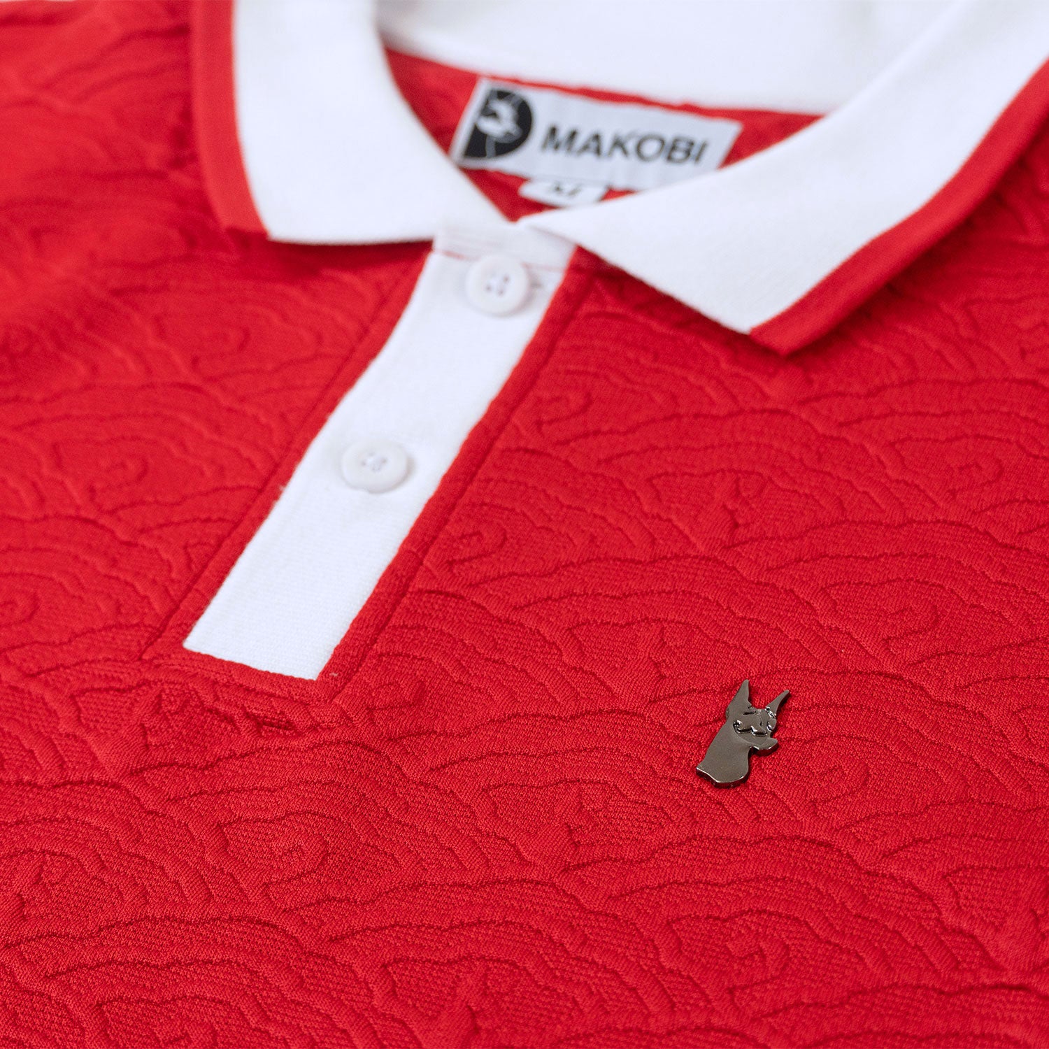 M384 Bellagio Knit Polo - Red