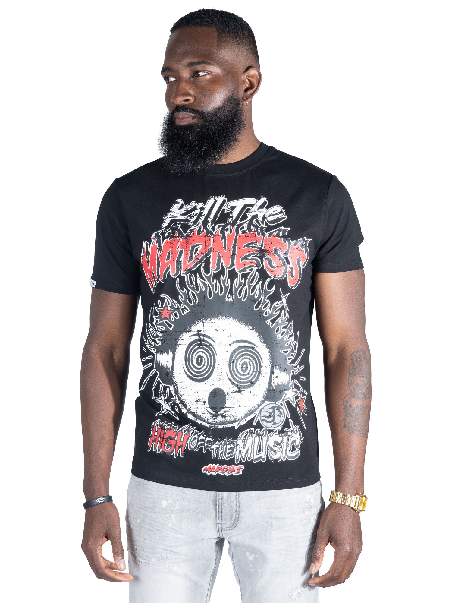 M387 Kill The Madness Tee - Black