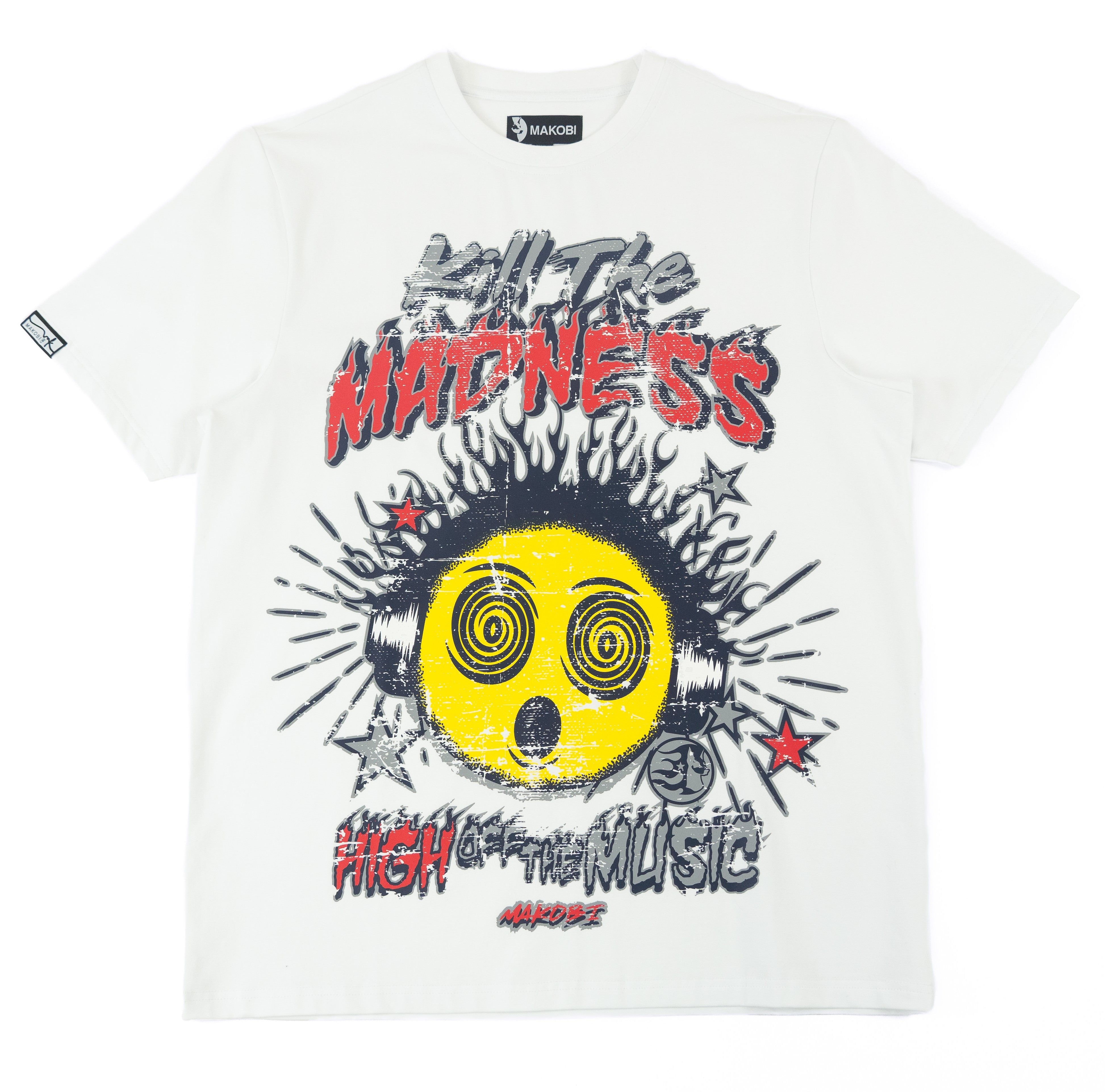 M387 Kill The Madness Tee - White