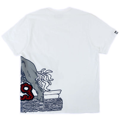 M396 Verona Lion Tee - White