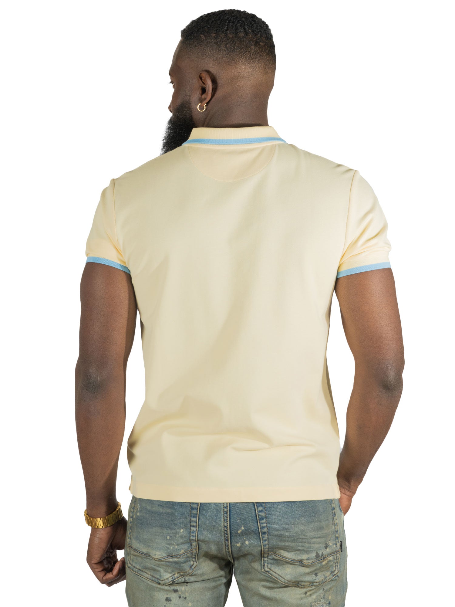 M397 MORADI Polo Shirt - Natural