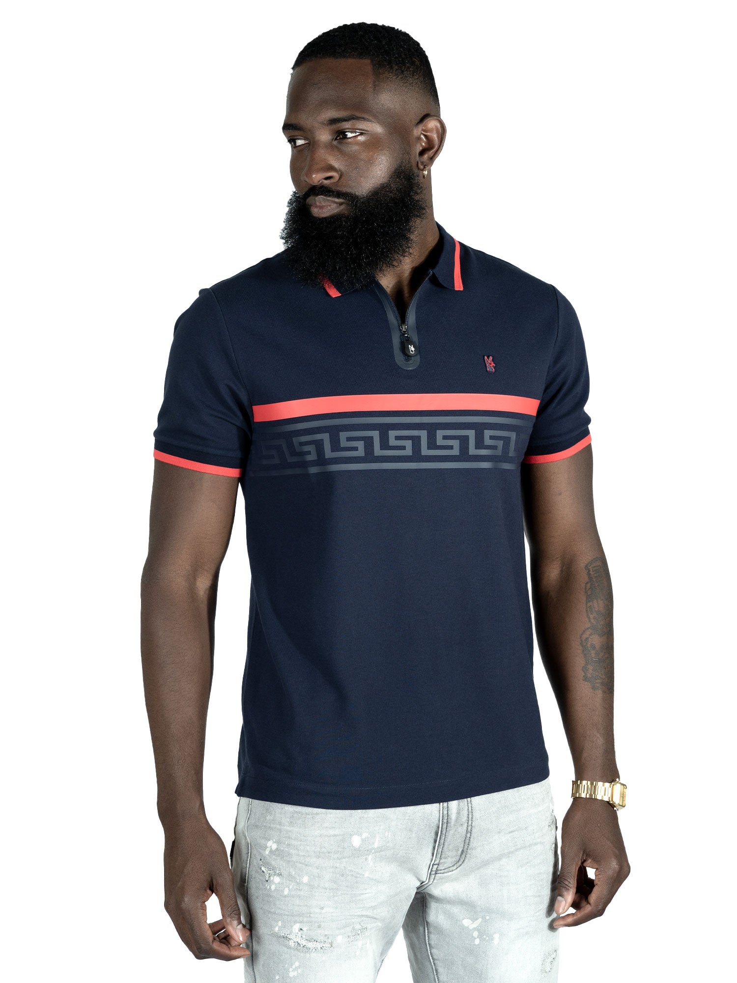 M397 MORADI Polo Shirt - Navy