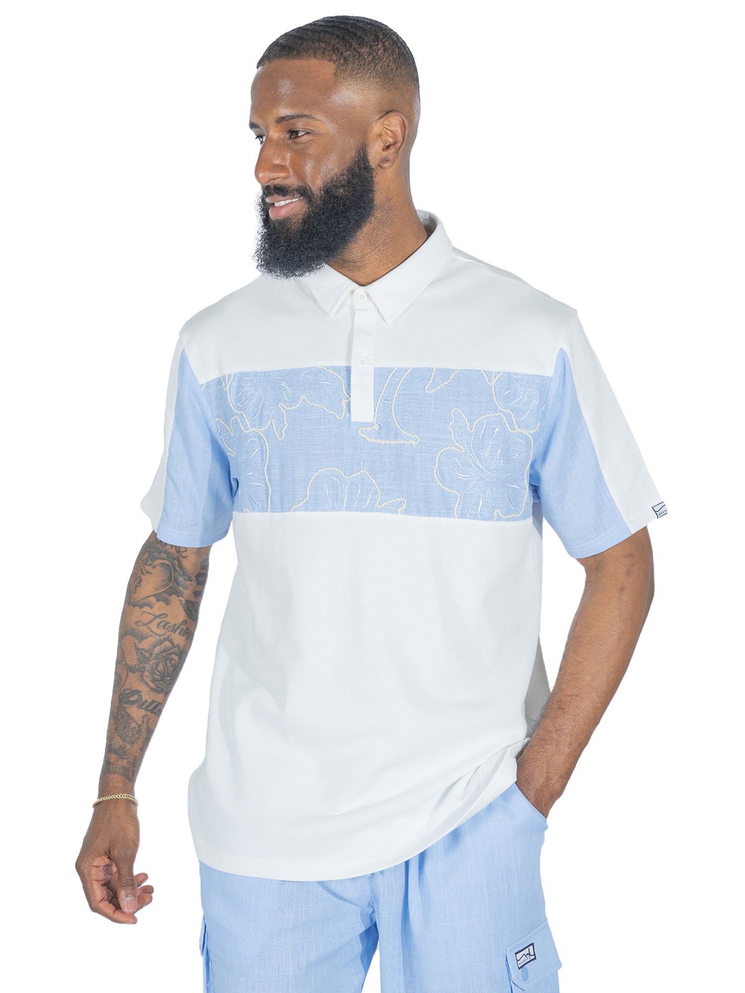 M422 Levonia Polo Shirt - Blue