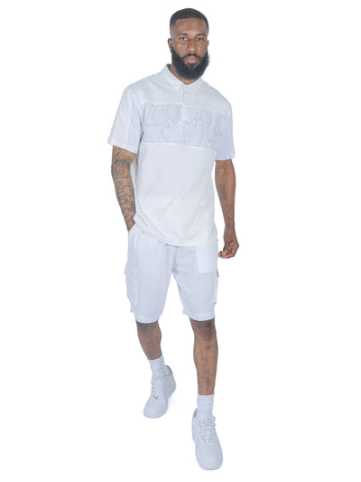 M422 Levonia Polo Shirt - White