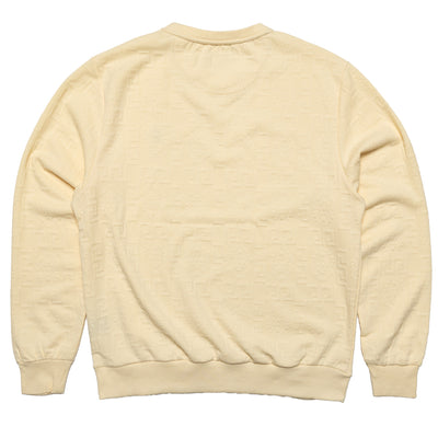 M4232 Bianchi Jacquard Crewneck Sweatshirt - Natural