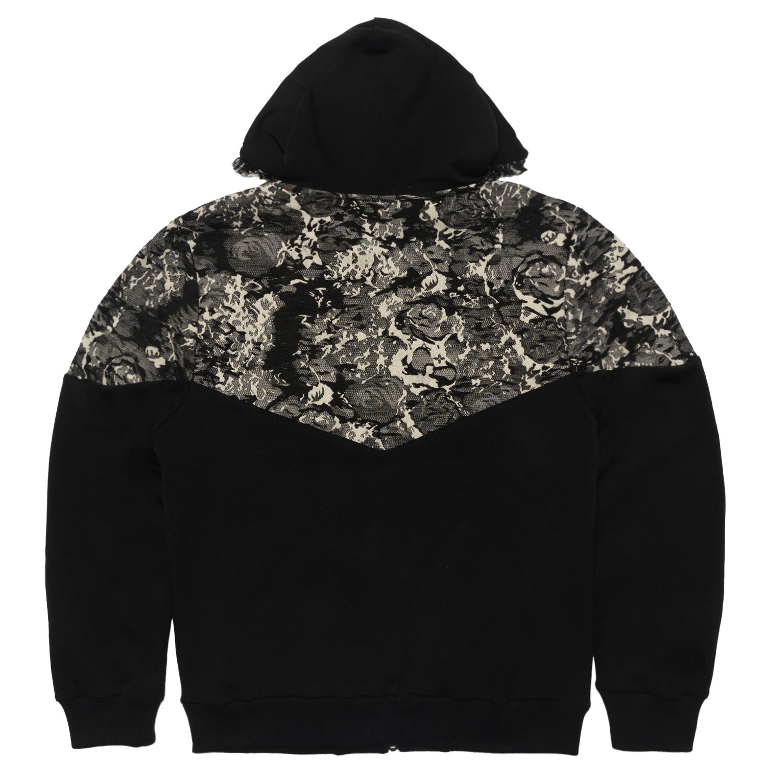 M4296 Veroma Tapestry Hoodie - Black