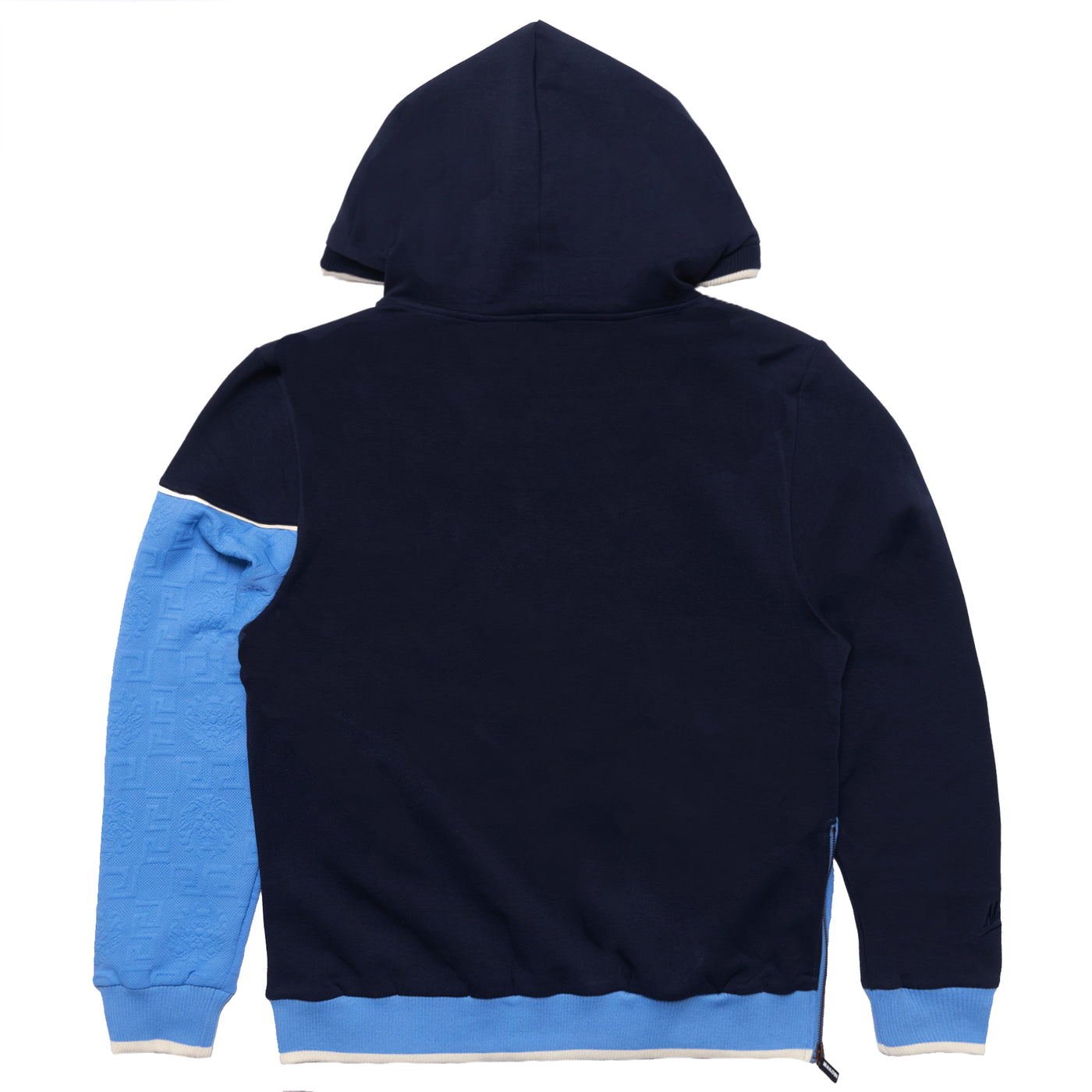 M4332 Bianchi Jacquard Hoodie - Navy