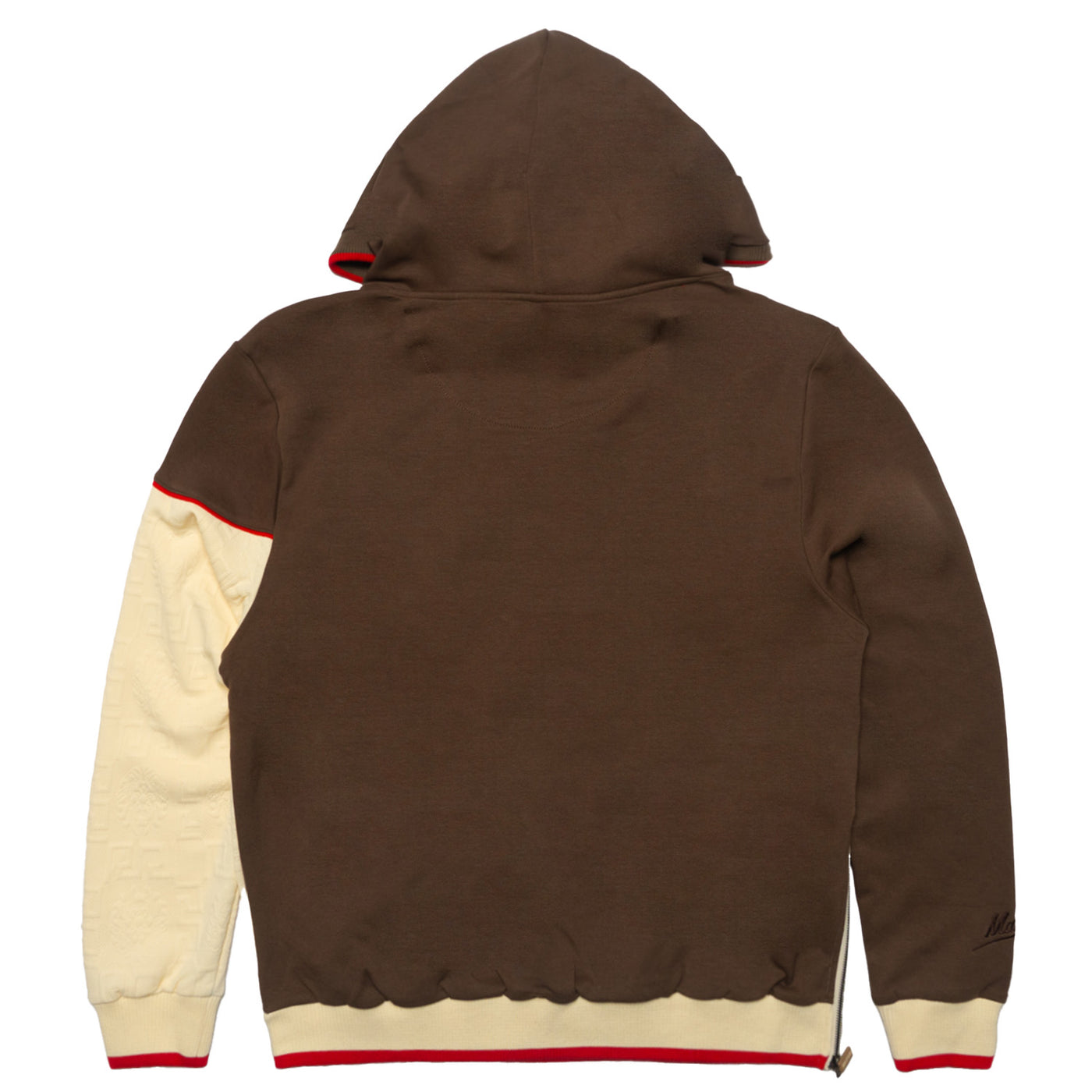 M4332 Bianchi Jacquard Hoodie - Brown