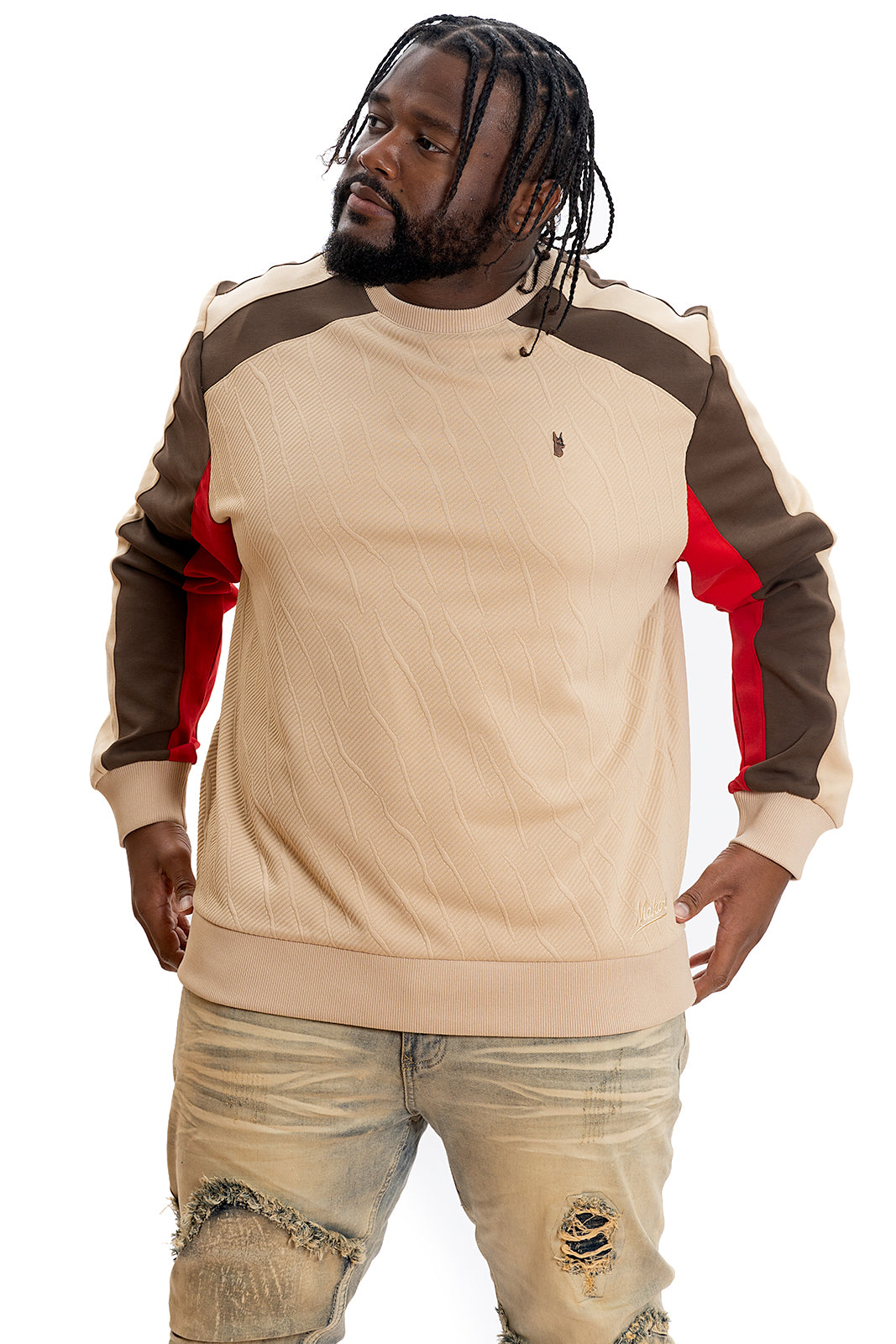 M4350 Daniali Sweatshirt - Khaki