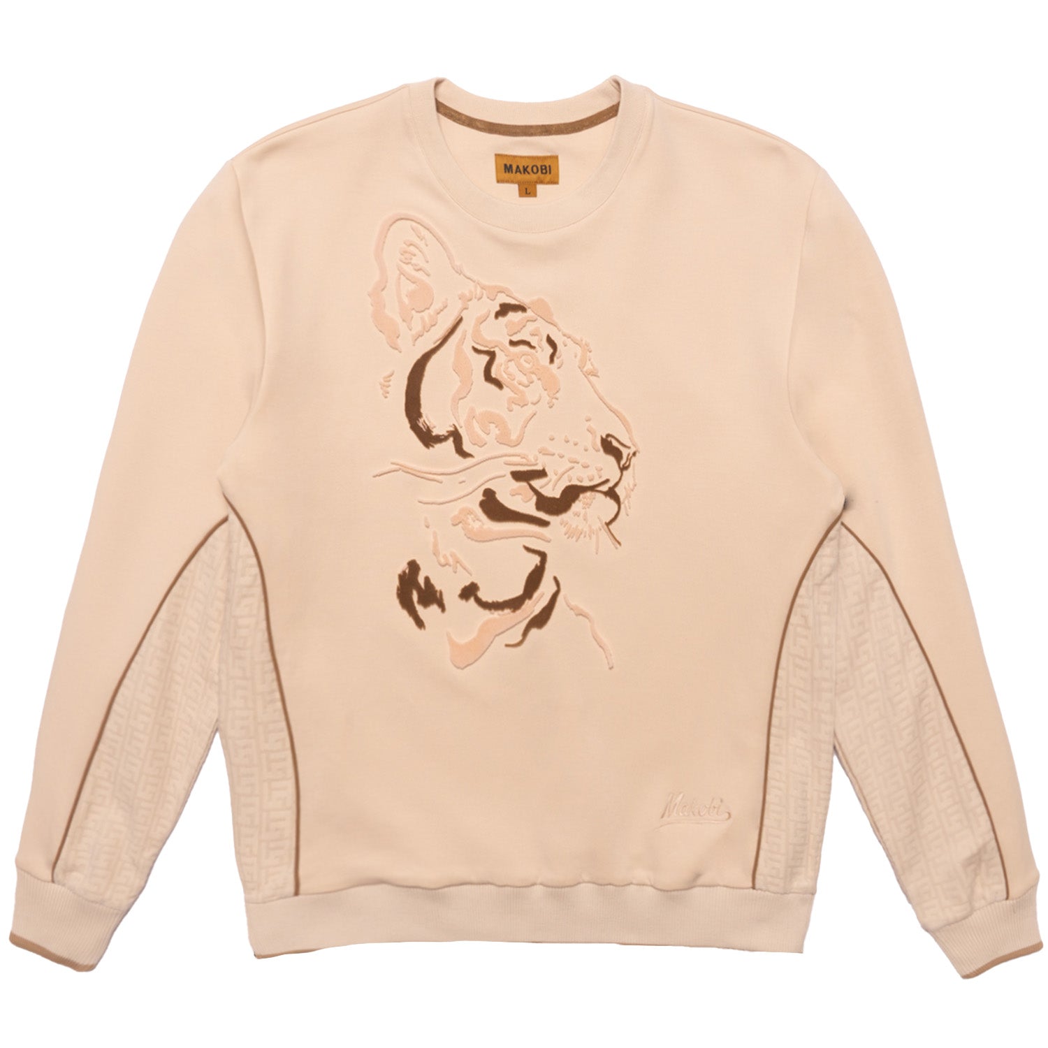 M4358 Gabana Tiger Sweatshirt - Khaki we