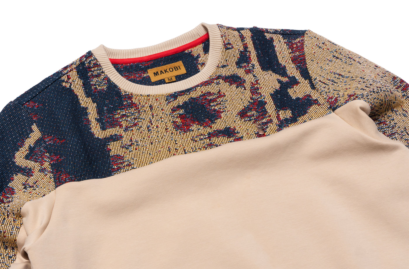 M4399 Bagnoli Tapestry Crewneck - Khaki