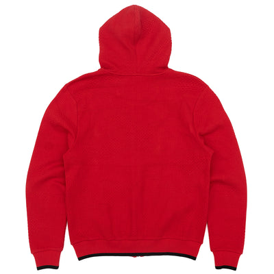 M4432 Amalfi Knit Hoodie - Red