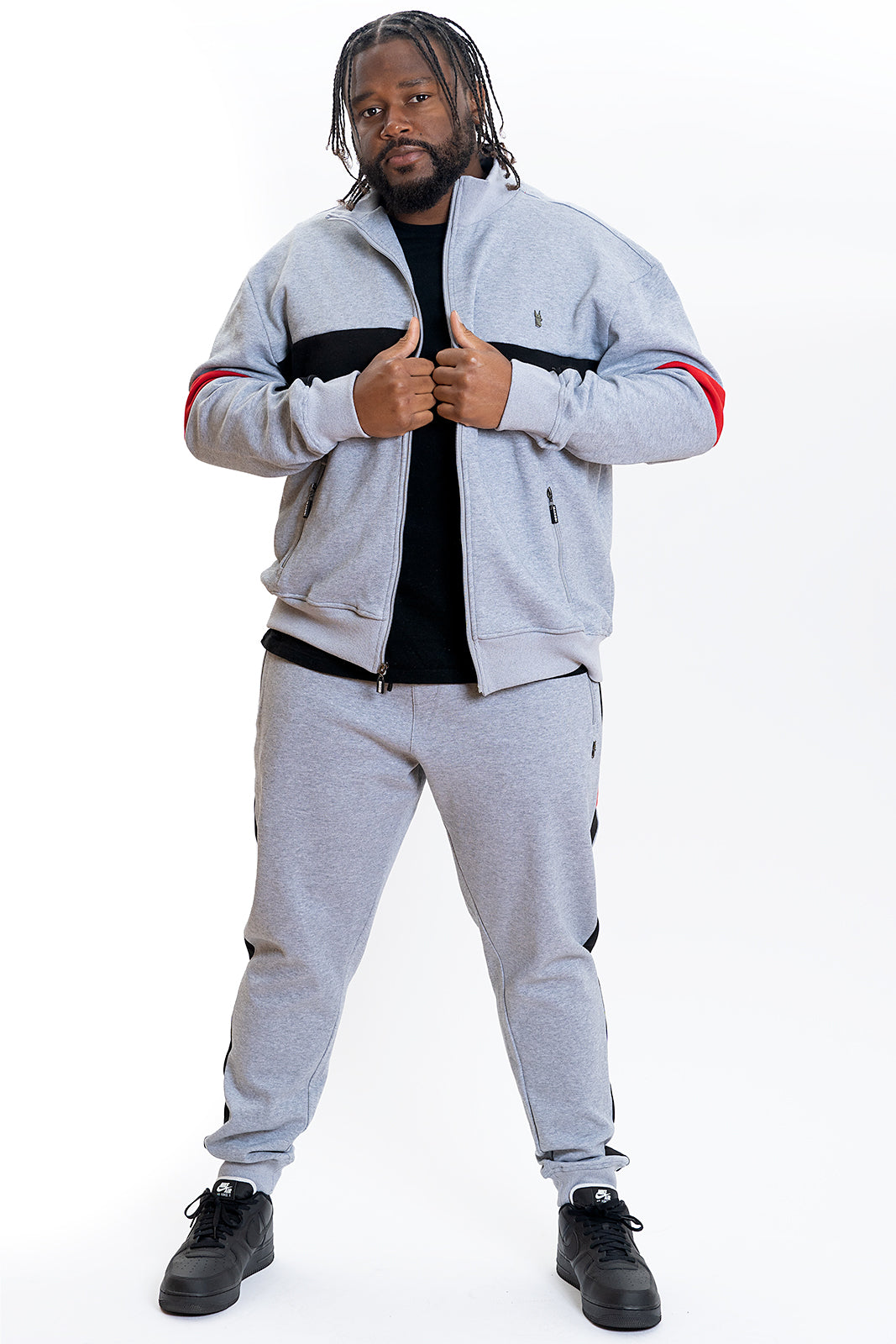 M4520 Lombardi Jogger Set - Gray