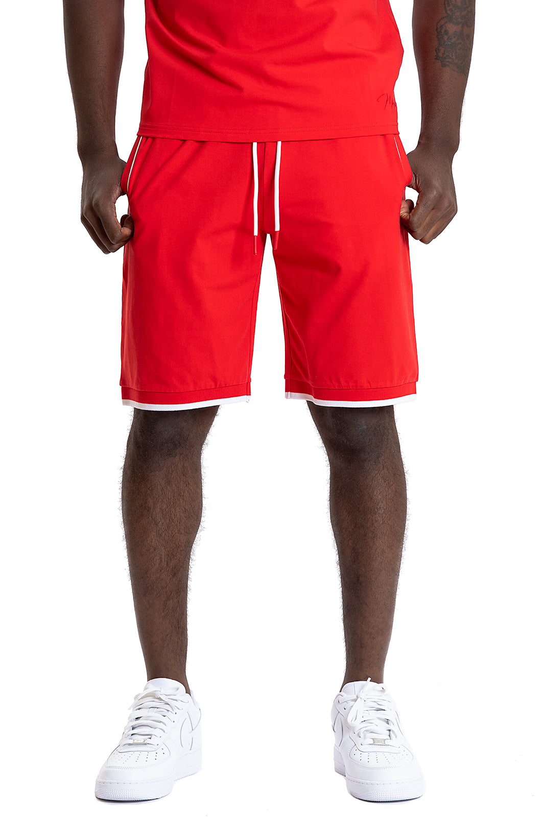 M601 Makobi Ricci Core Shorts - Red