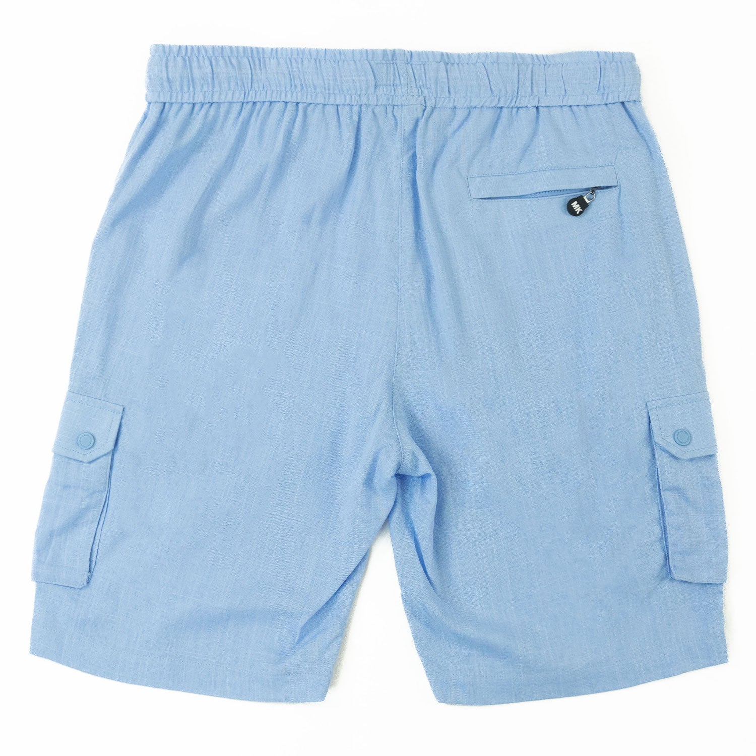 M632 Levonia Linen Shorts - Blue