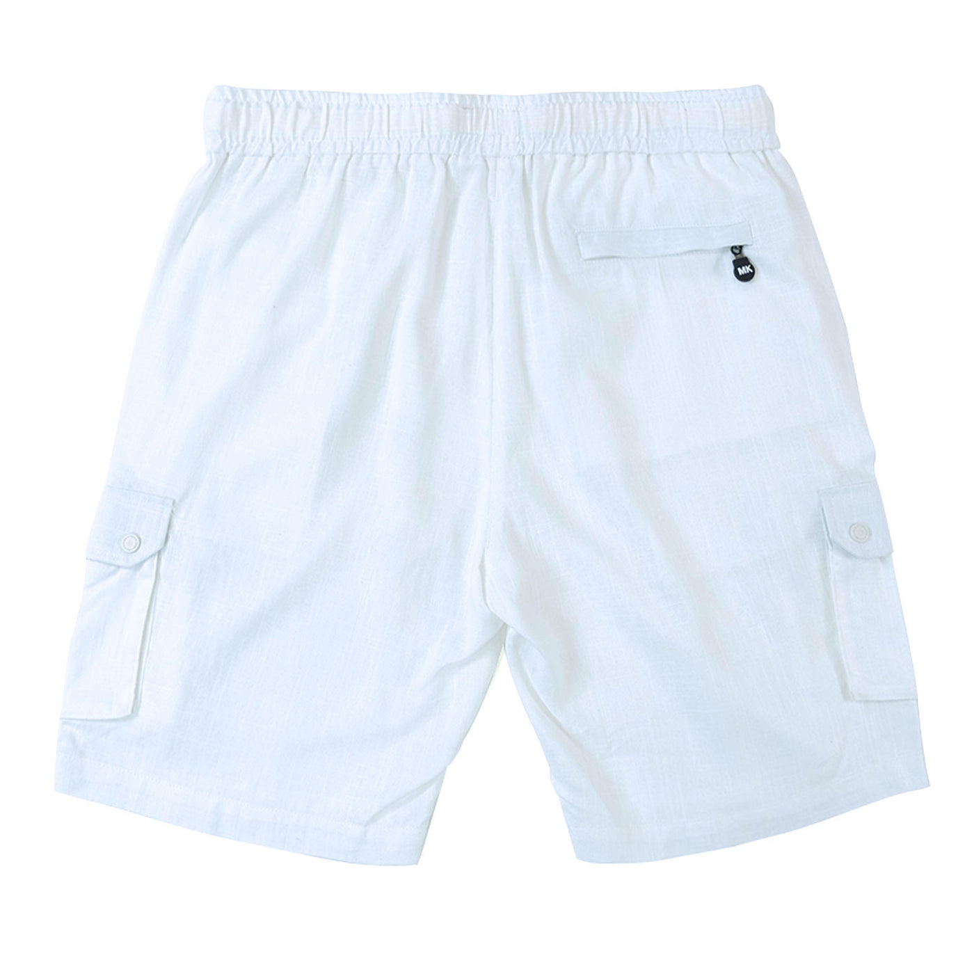 M632 Levonia Linen Shorts - White