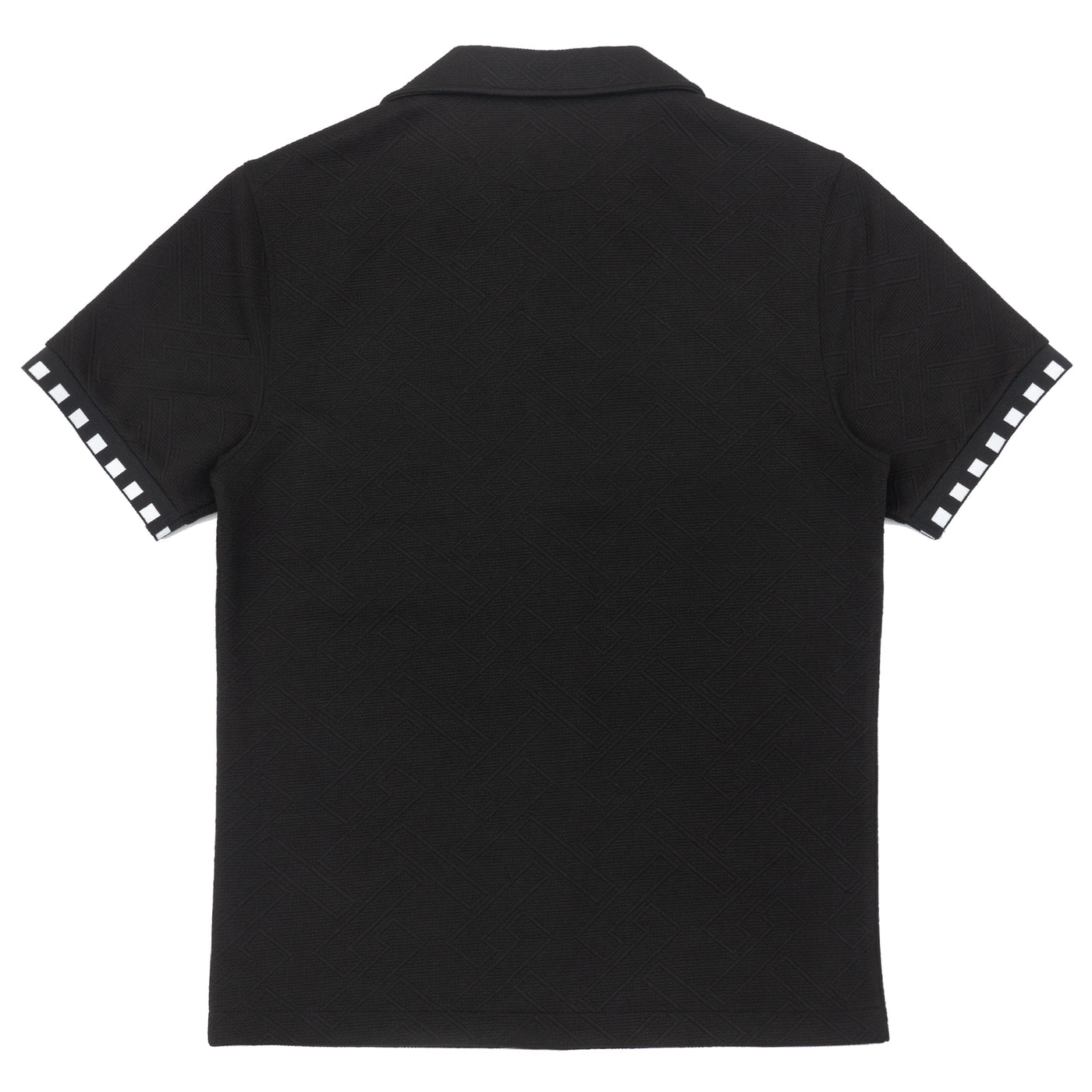 M863 Bianchi Jacquard Button Down - Black