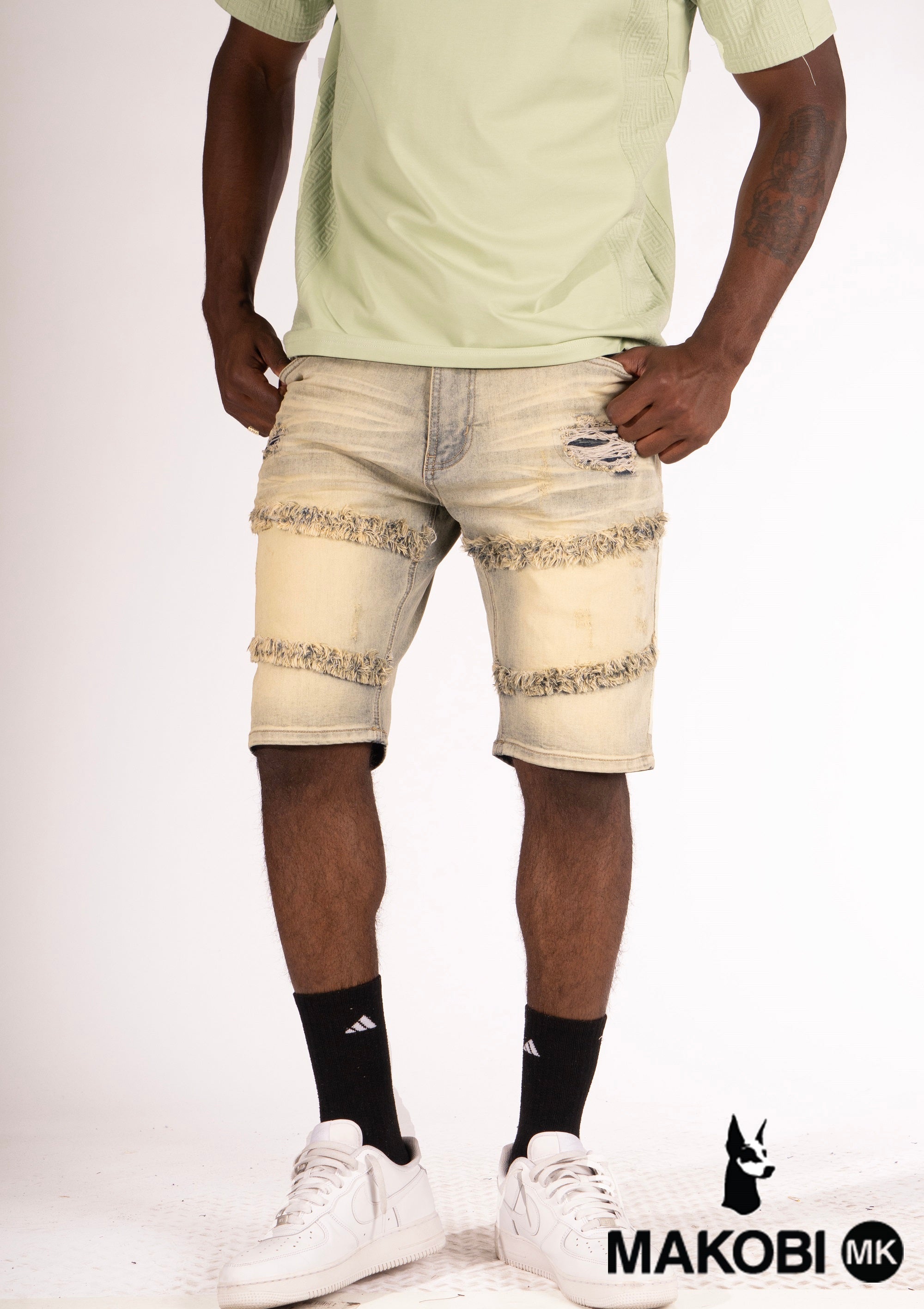 M967 Noah Denim Shorts - Dirt