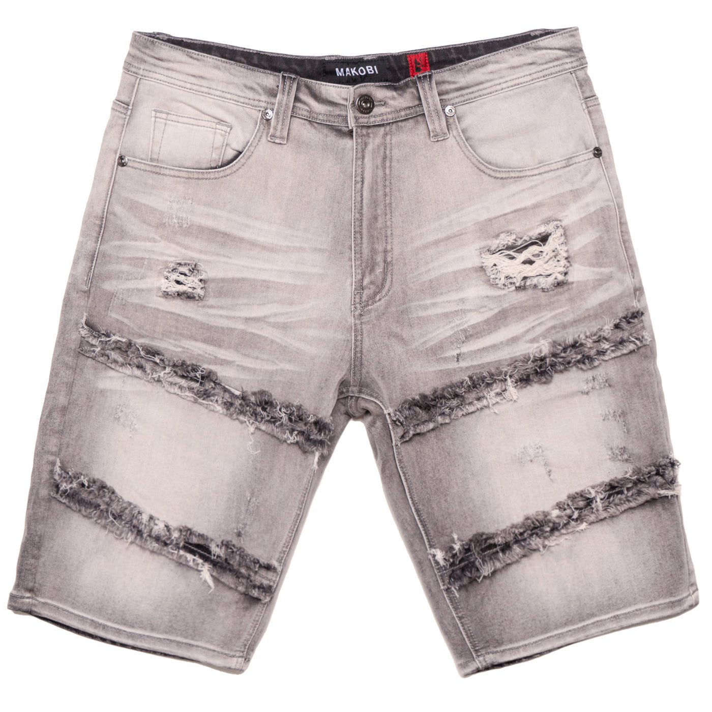 M967 Noah Denim Shorts - Gray