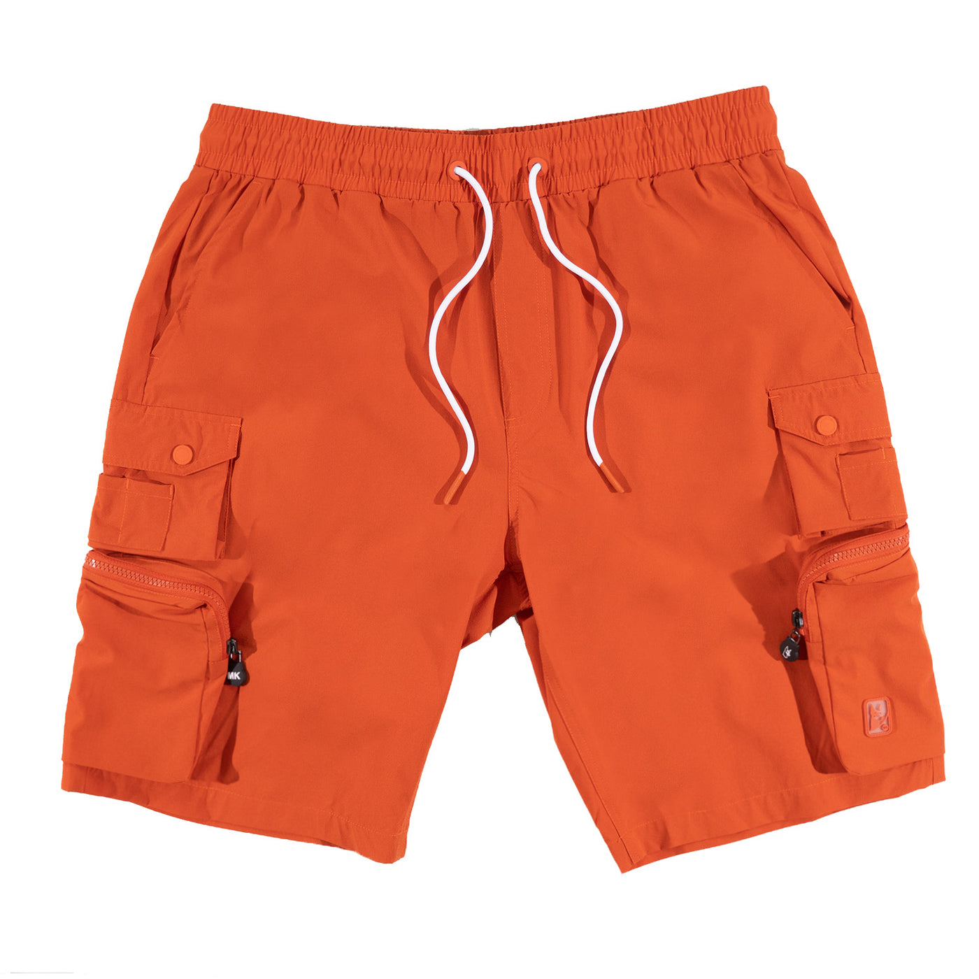 M633 Colton ọra Spandex Cargo Kukuru - Orange