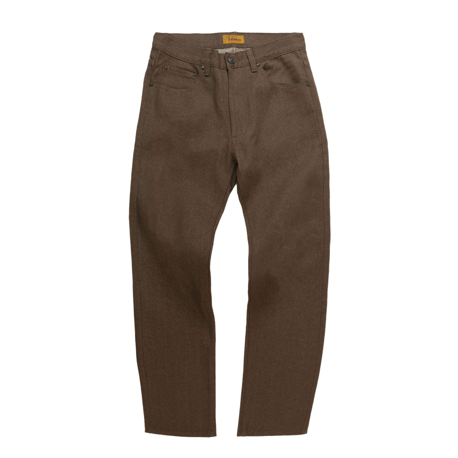 V1761 Veno Twill Denim Jeans - Brown