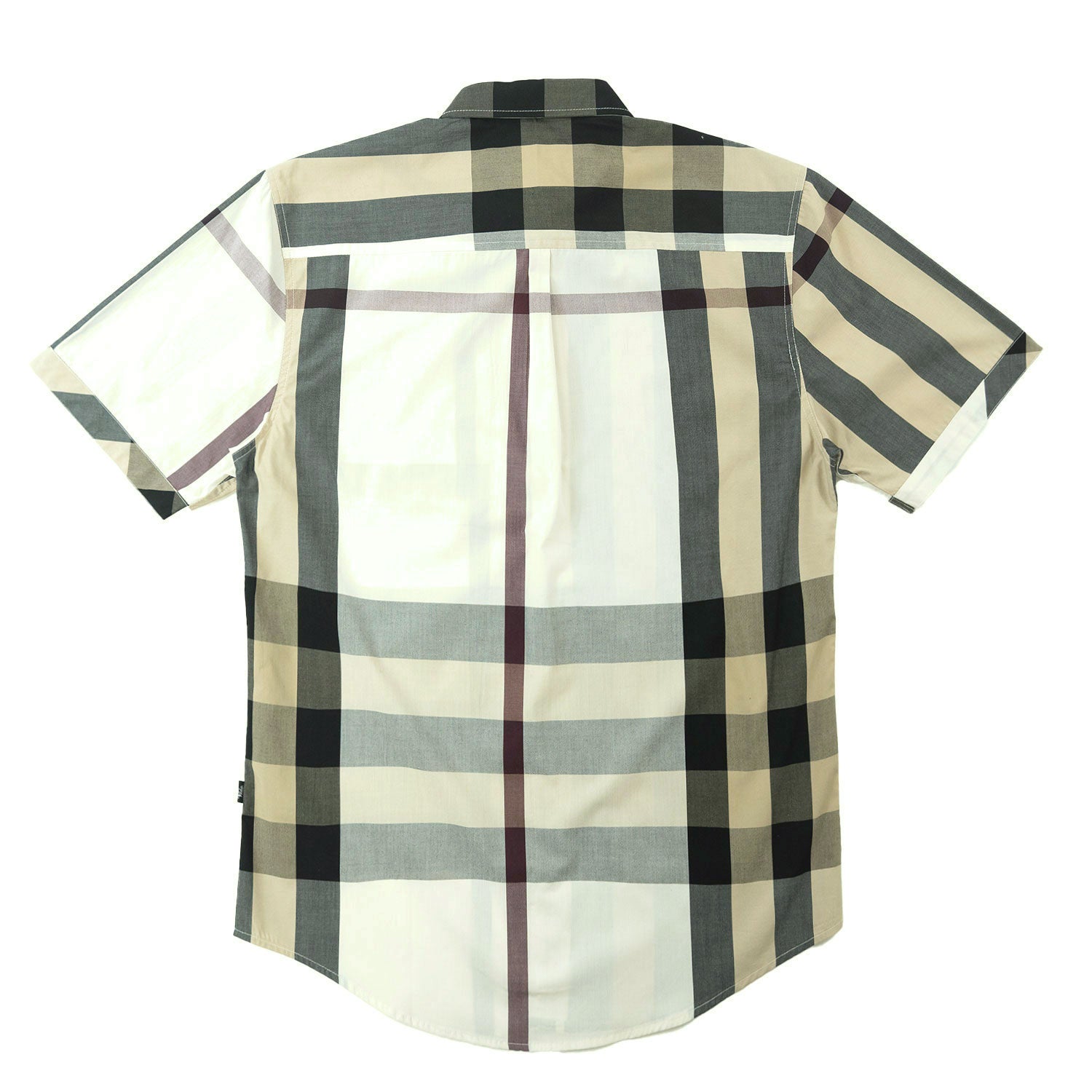 V836 Hugo Plaid Shirt - Natural