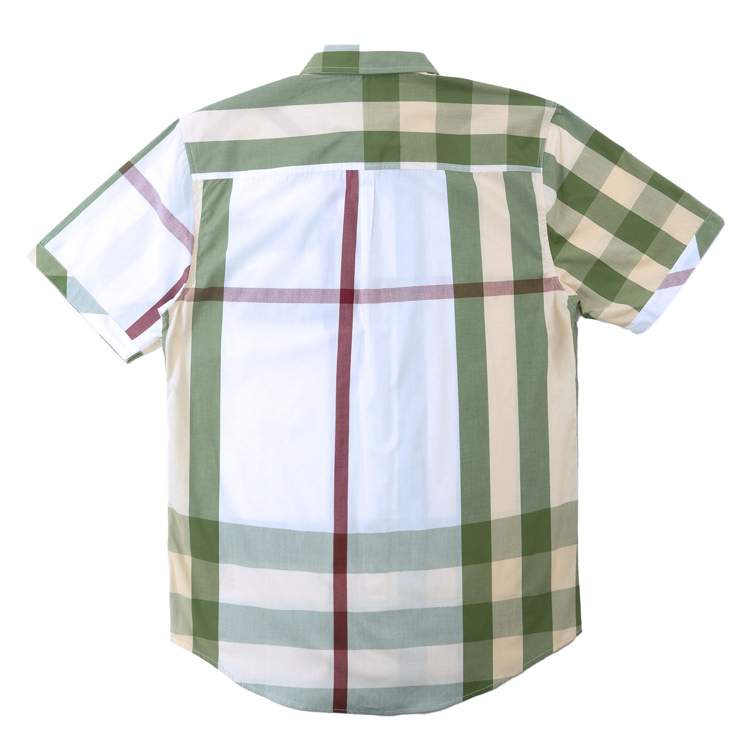 V836 Hugo Plaid Shirt - Olive