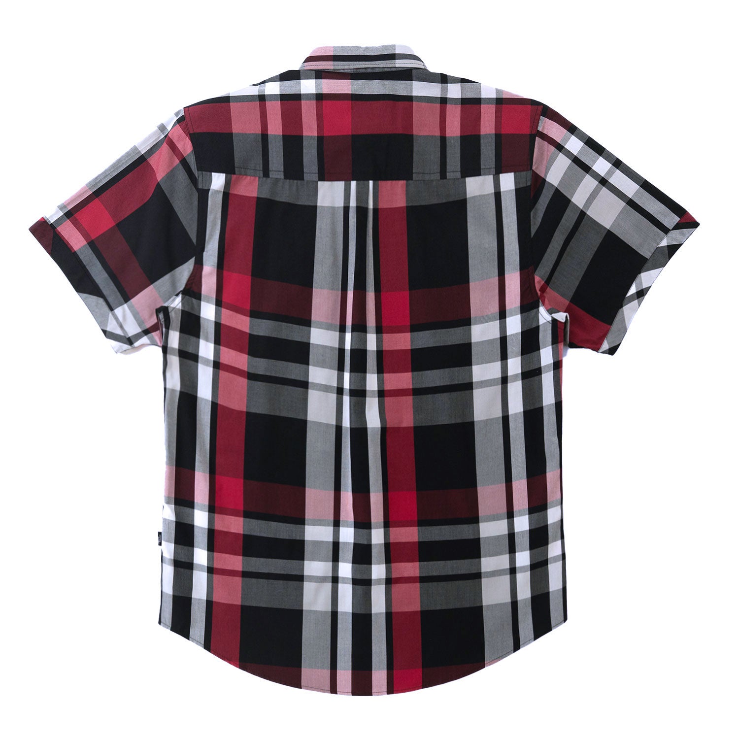 V846 Marco Plaid Shirt - Black