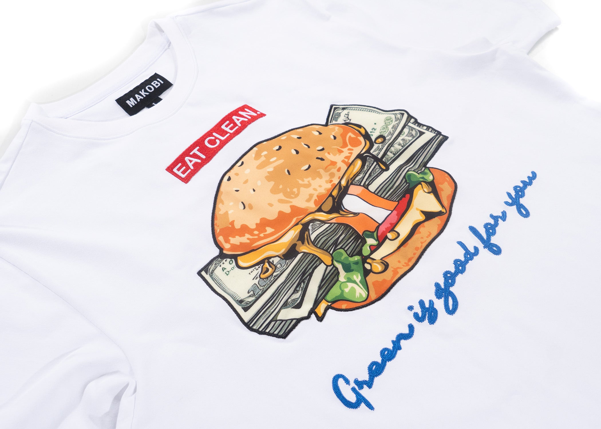 M306 Vegan Burger Tee - White