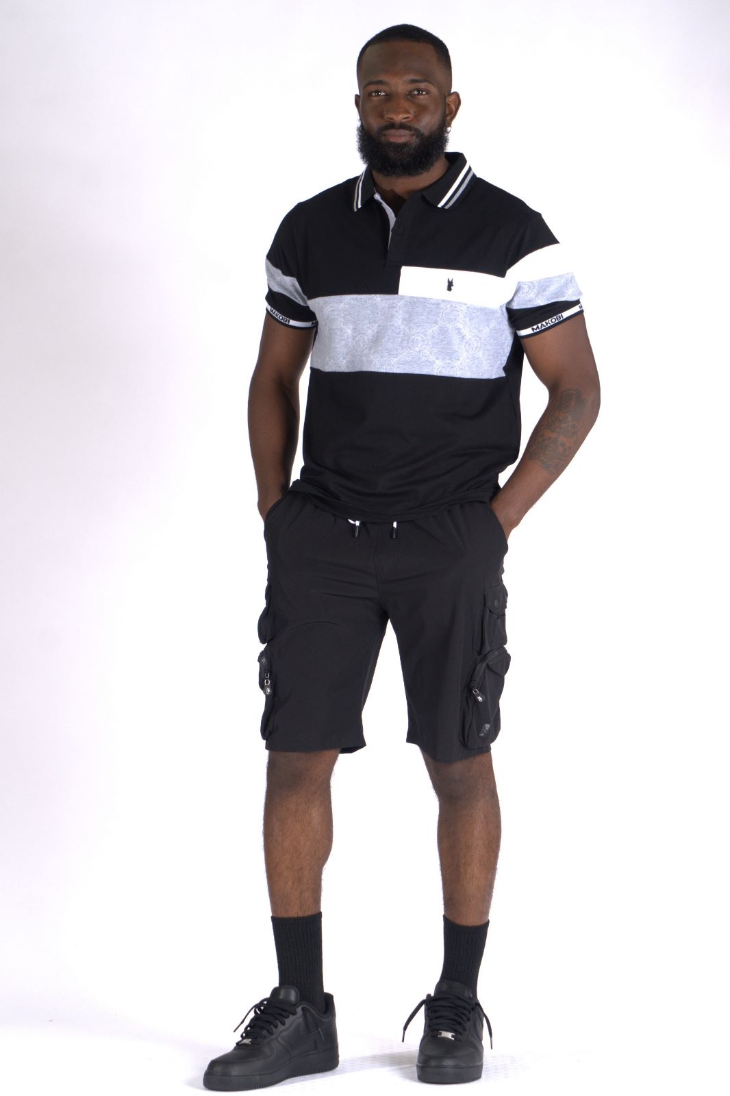 M368 Caspar Polo Shirt - Black