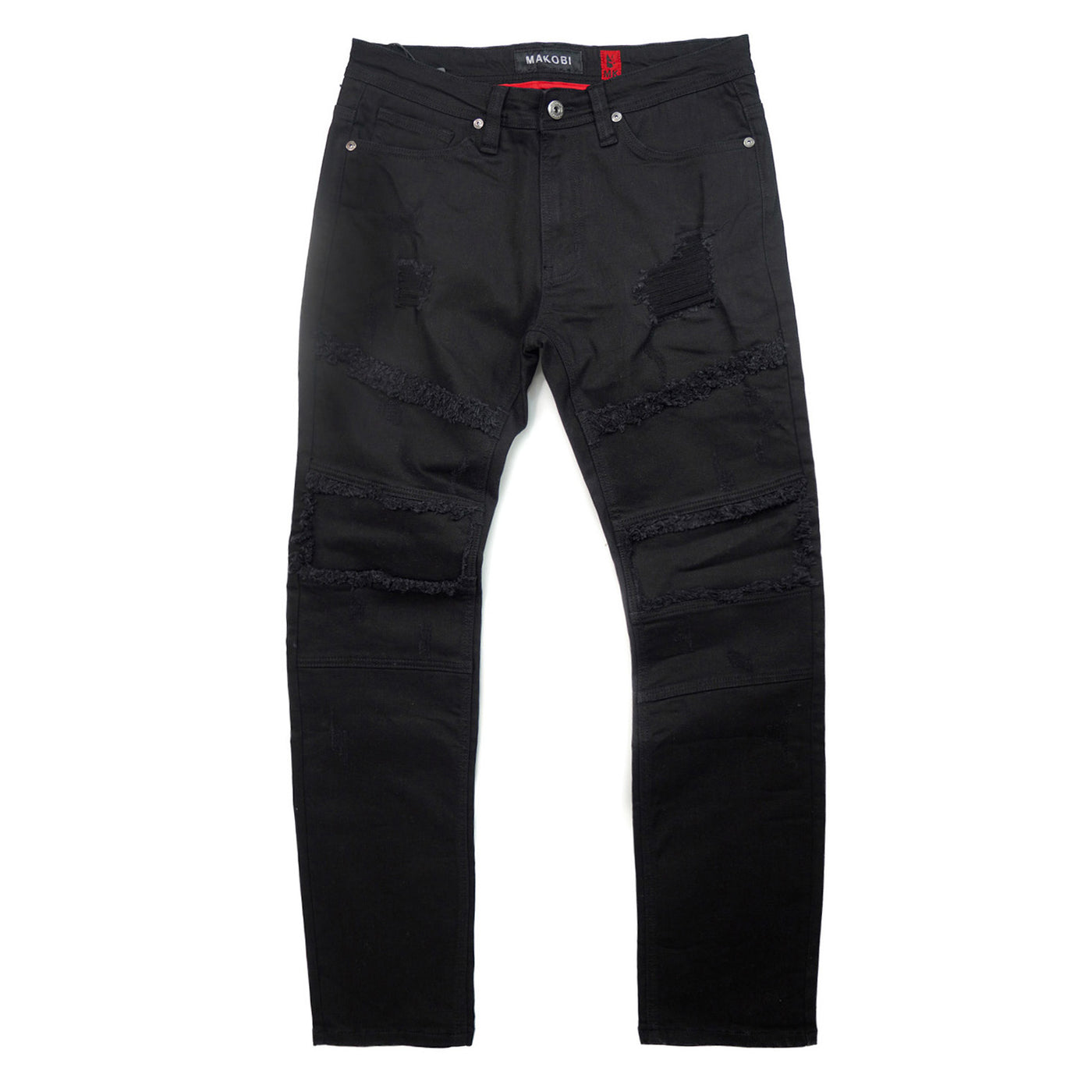 M1967 Makobi David Denimu sokoto - Black / Black