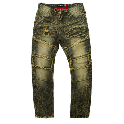 M1967 Makobi David Denim Jeans - Olive