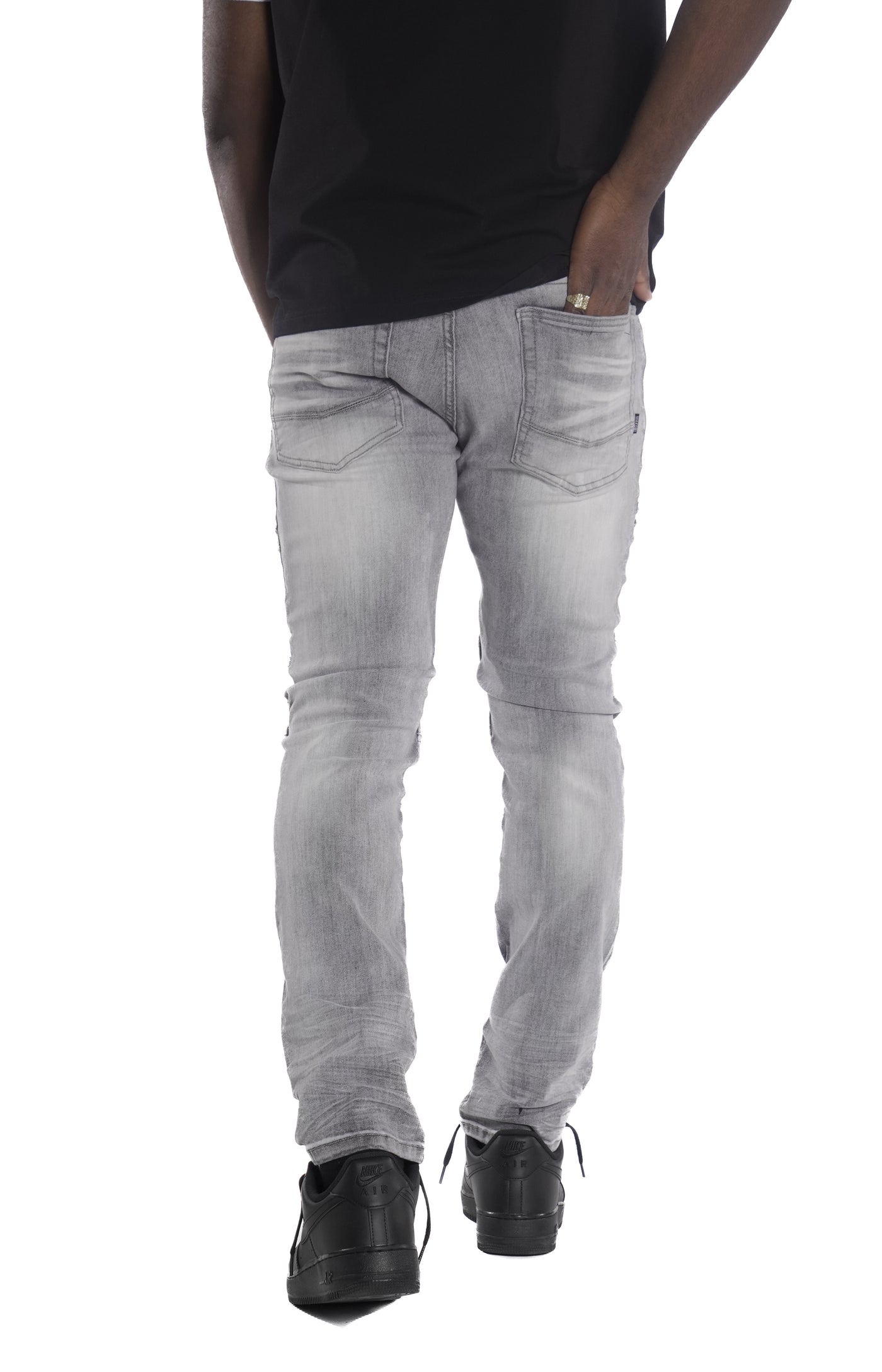 M1967 Makobi David Denim Jeans - Grey Wash