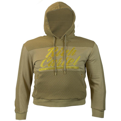 M3835 "Rich Cartel" Pull Over Knit w/ Rhinestones - Khaki