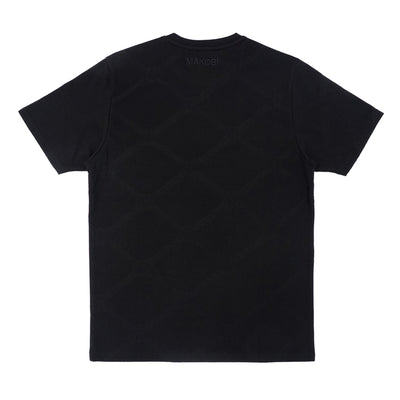 M298 Embossed Knit Tee - Black