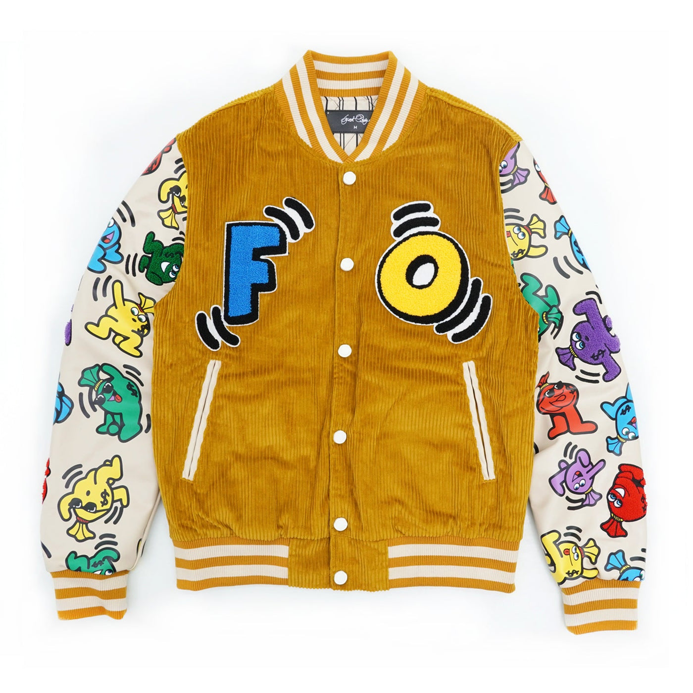 F1050 Frost Owo Dance Corduroy Jacket - Alikama