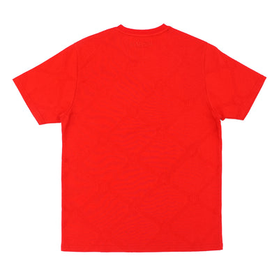 M298 Embossed ṣọkan Tee - Red