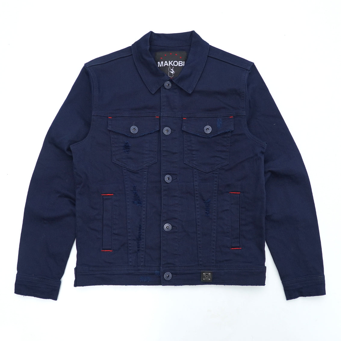 M1026 - Makobi Core Denim Jacket - Navy