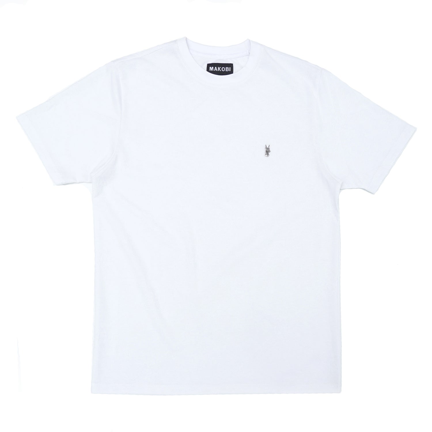 M298 Embossed ṣọkan Tee - White