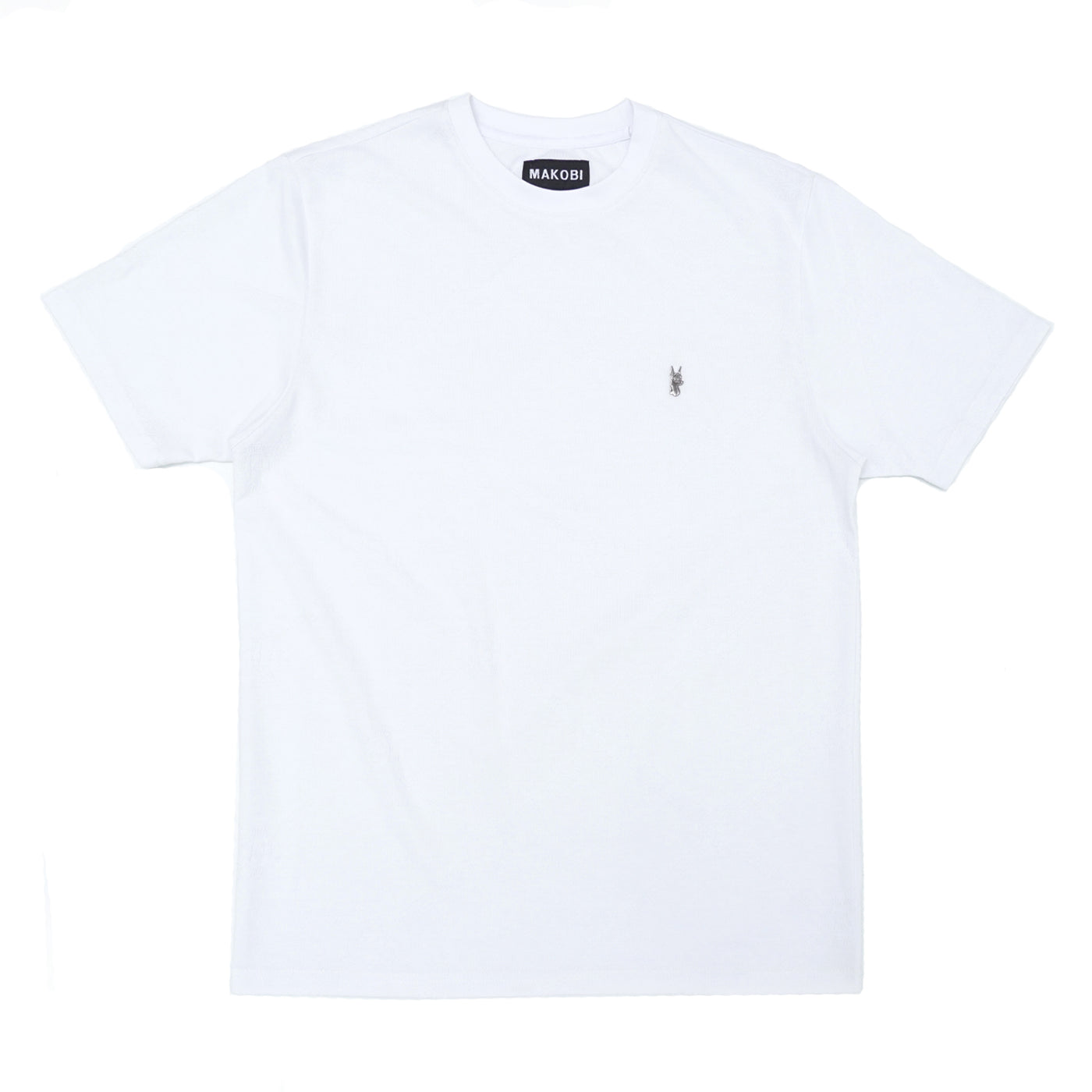 M298 Embossed Knit Tee - White